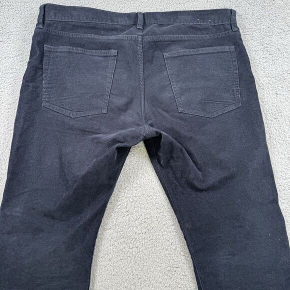 S‎ J Crew Pants Mens 34x30 Blue Corduroy Chino 484 Slim Fit Classic Casual - Picture 9 of 11